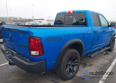 2022 Ram 1500 Classic Warlock 4X4 6'4 Box from USA, damaged, VIN 1C6RR7GG1NS211073